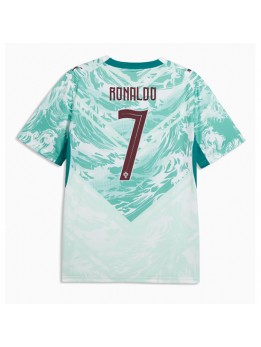 Moški Nogometna dresi replika Portugalska Cristiano Ronaldo #7 Gostujoči SP 2026 Kratek rokav